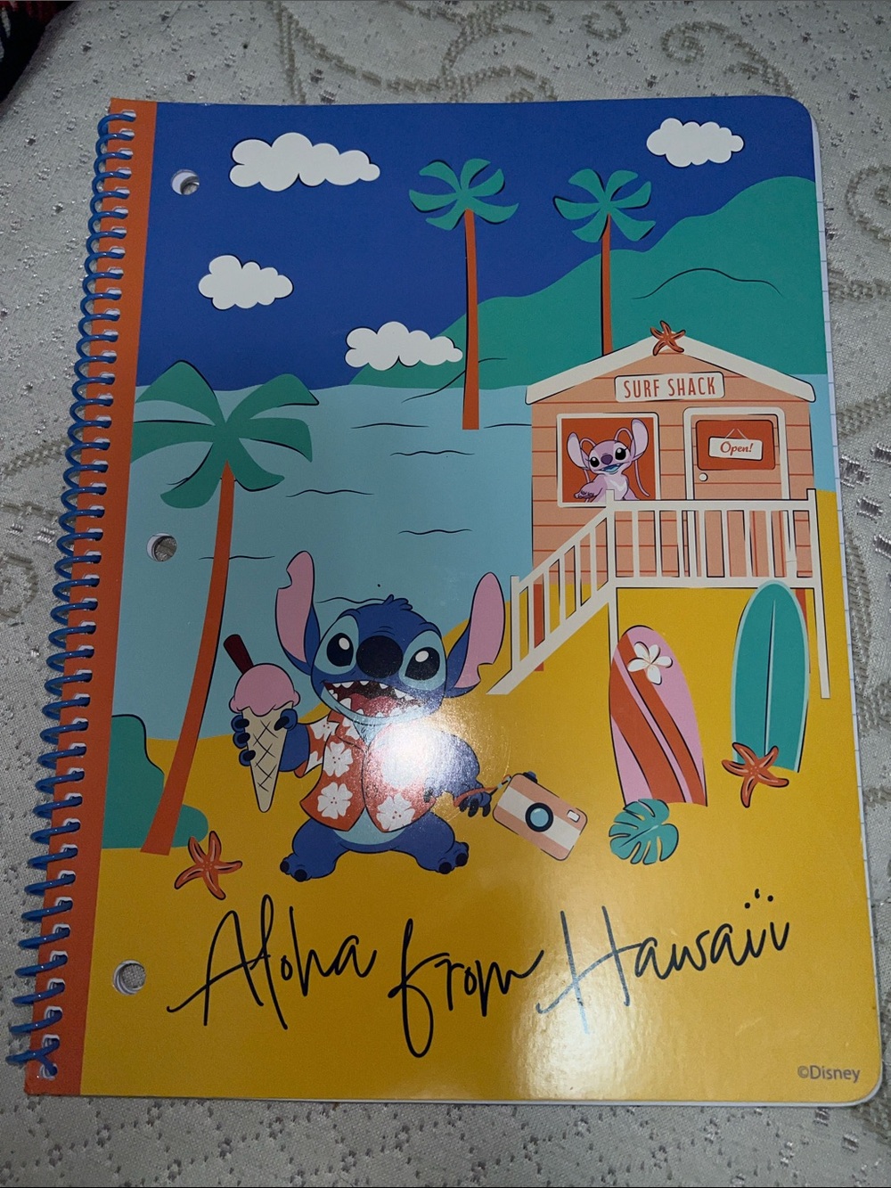 Stitch Large 50 Page Notebook